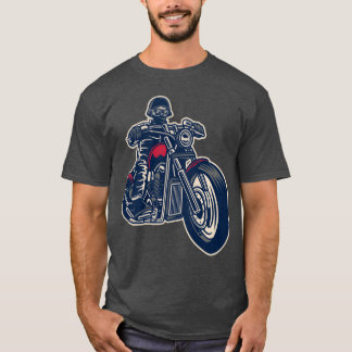 T-shirt Moto Vintage années 90 rétro