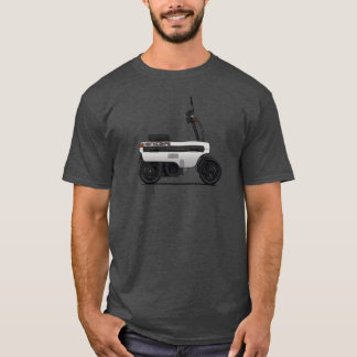 T-shirt Motocompo blanc rétro