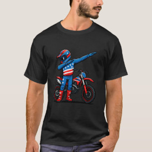 T-shirt Motocross Art Cycliste Moto Cross Dirtbike