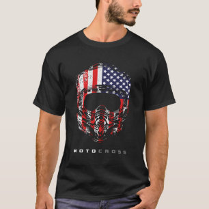 T-shirt Motocross Dirt Vélo Dirt Motocross