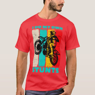 T-shirt Motocross Dirt Vélo Propre Stunts Cadeaux Vélo