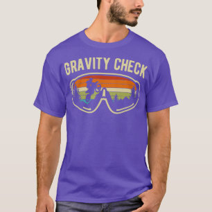 T-shirt Motocross Gravity Check Vintage Retro Dirt Bike