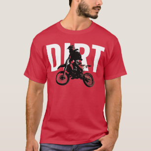 T-shirt Motocross Motorcycle Sport Pop Art Dirt
