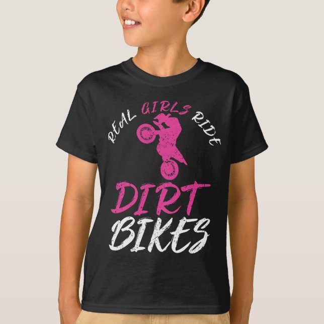 T-shirt Motocross pour motocross pour motos Dirt Bikes (Devant)