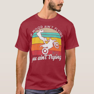 T-shirt Motocross Rider Vintage Funny Dirt Vélo