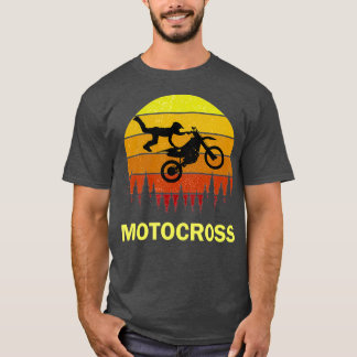 T-shirt Motocross Stunt Dirtbike Racing