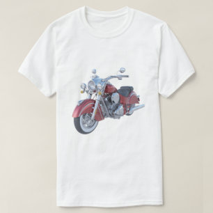T-shirt motocyclette