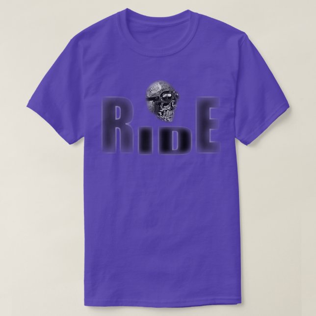 T-shirt Motocyclette à ride1309 (Design devant)