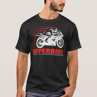 T-shirt Motocyclette de course Sportbike drôle