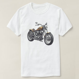 T-shirt Motocyclette graphique 1