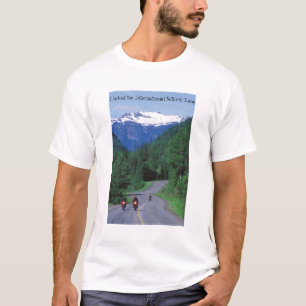 T-shirt Motocyclisme la boucle pittoresque de Selkirk