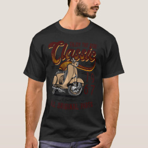 T-shirt Motocycliste classique cycliste 1967
