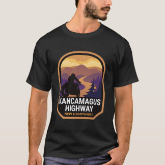 T-shirt Motocycliste Kancamagus Highway Nh