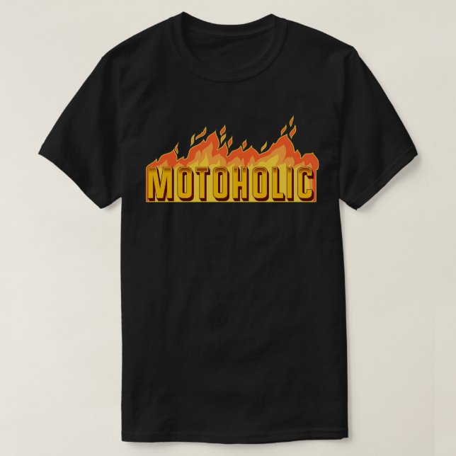 T-shirt Motoholic (Design devant)