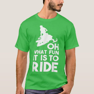 T-shirt Motoneige