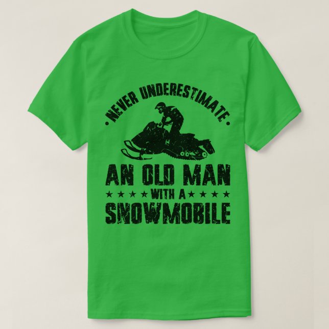T-shirt Motoneige (Design devant)