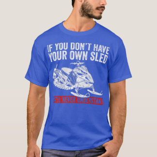 T-shirt Motoneige Et Motoneige Motoneige