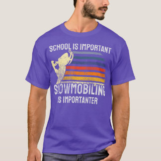 T-shirt Motoneige Motoneige 3