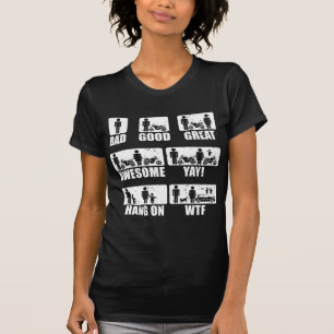 T-shirt Motorbike Passion Marié Couples Biker Humour