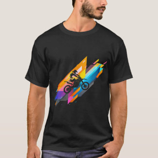 T-shirt Motorcross Dirt Vélo Rider Vélo Motorist Motorcyc