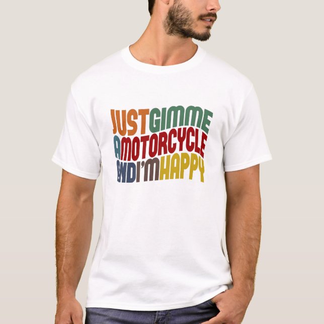 T-shirt Motorcycle (Devant)