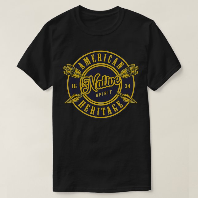 T-shirt Motorcycle Amérindien Spirit 1 (Design devant)
