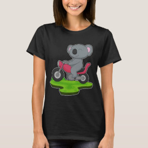 T-shirt Motorcycle Koala