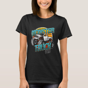 T-shirt Motorsport Driver Fête des pères Retro Monster Tru