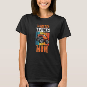 T-shirt Motorsport Fête des mères Retro Monster Truck Mama