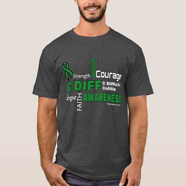 T-shirt Mots...C Diff (Devant)