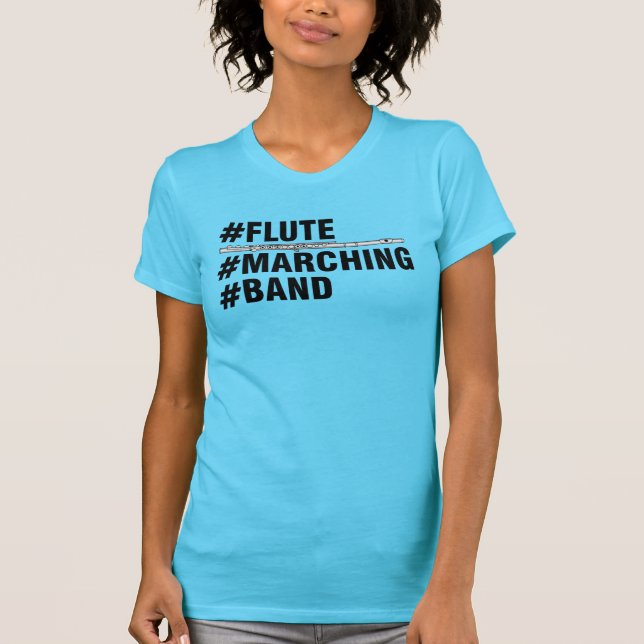 T-shirt Mots-clés de la bande de marquage des fluides (Devant)