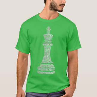 T-shirt Mots d'échecs