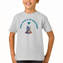 Mots disant "Être courageux est ma superpuissance"