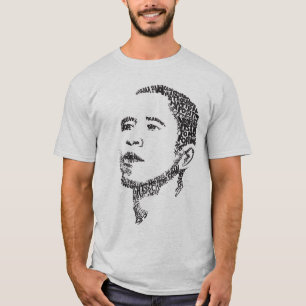 T-shirt Mots d'Obama d'espoir