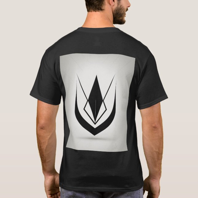 T-shirt "Mots Gras : Texte Art Tee Homme" (Dos)