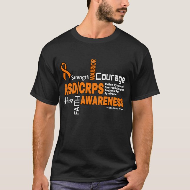 T-shirt Mots...RSD/CRPS (Devant)