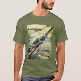 T-shirt Motto Hurricane & Spitfires