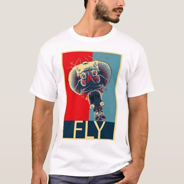 T-shirt Mouche -- Drosophile 2009 (Devant)