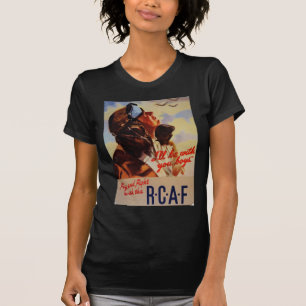 T-shirt Mouche et combat avec la Force Aérienne Royale