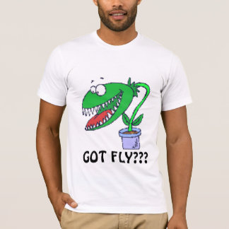 T-SHIRT MOUCHE OBTENUE D'ATTRAPE-MOUCHE DE VÉNUS ? ? ?