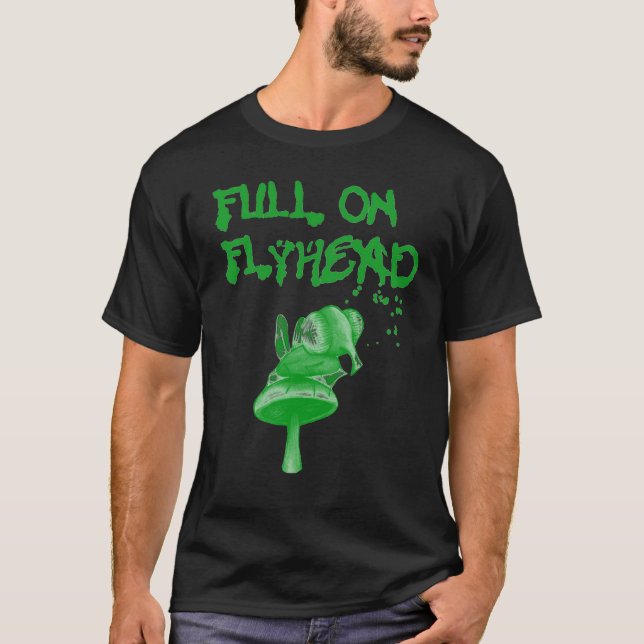 T-shirt Mouche sur le champignon (Devant)