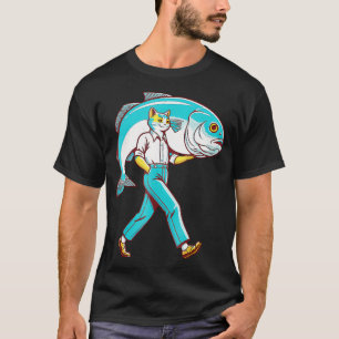 T-shirt Mouches avant les gars pêche à la mouche pour femm