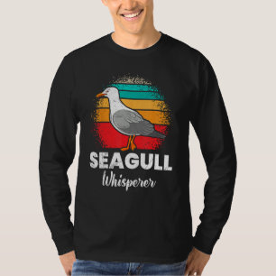 T-shirt Mouette Chuchoteur Oiseau Mouette Mouettes
