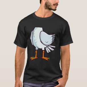 T-shirt Mouette Déguisement Drôle de Halloween Cosplay Fêt