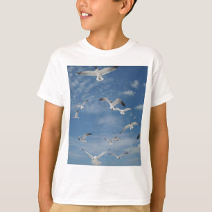 T-shirt Mouettes en vol
