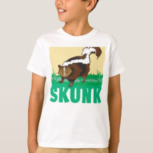 T-shirt Mouffette amicale d'enfant
