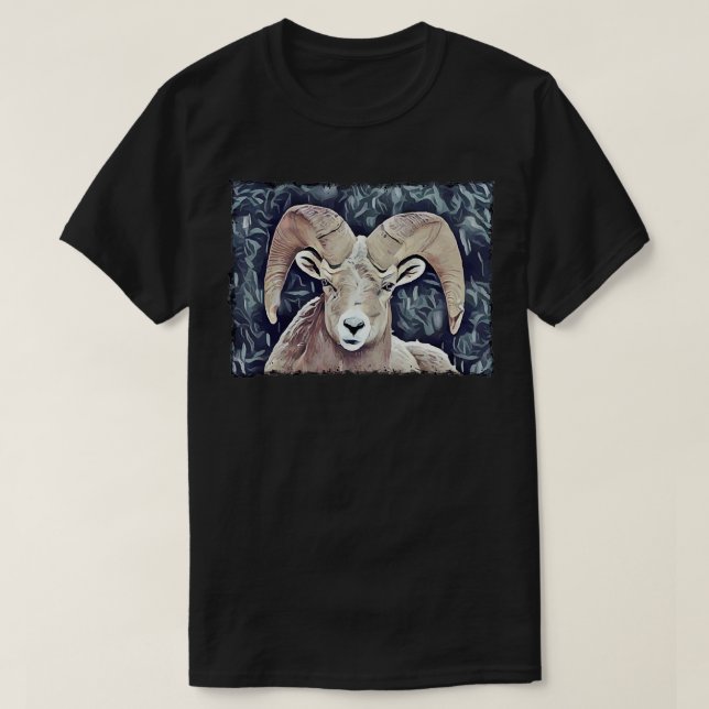 T-shirt Mouflon Horn Sheep (Design devant)