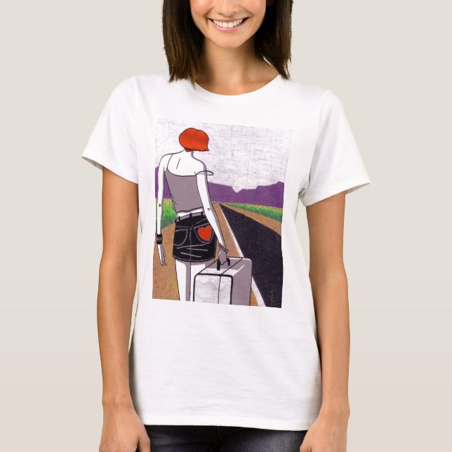 T-shirt Moulez la première pierre (Devant)