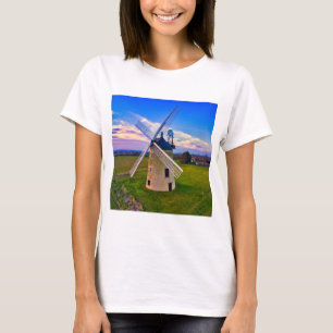 T-shirt Moulin bleu ciel