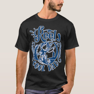 T-shirt Moulinette Drôle Papa Pêche Cool Pêcheurs